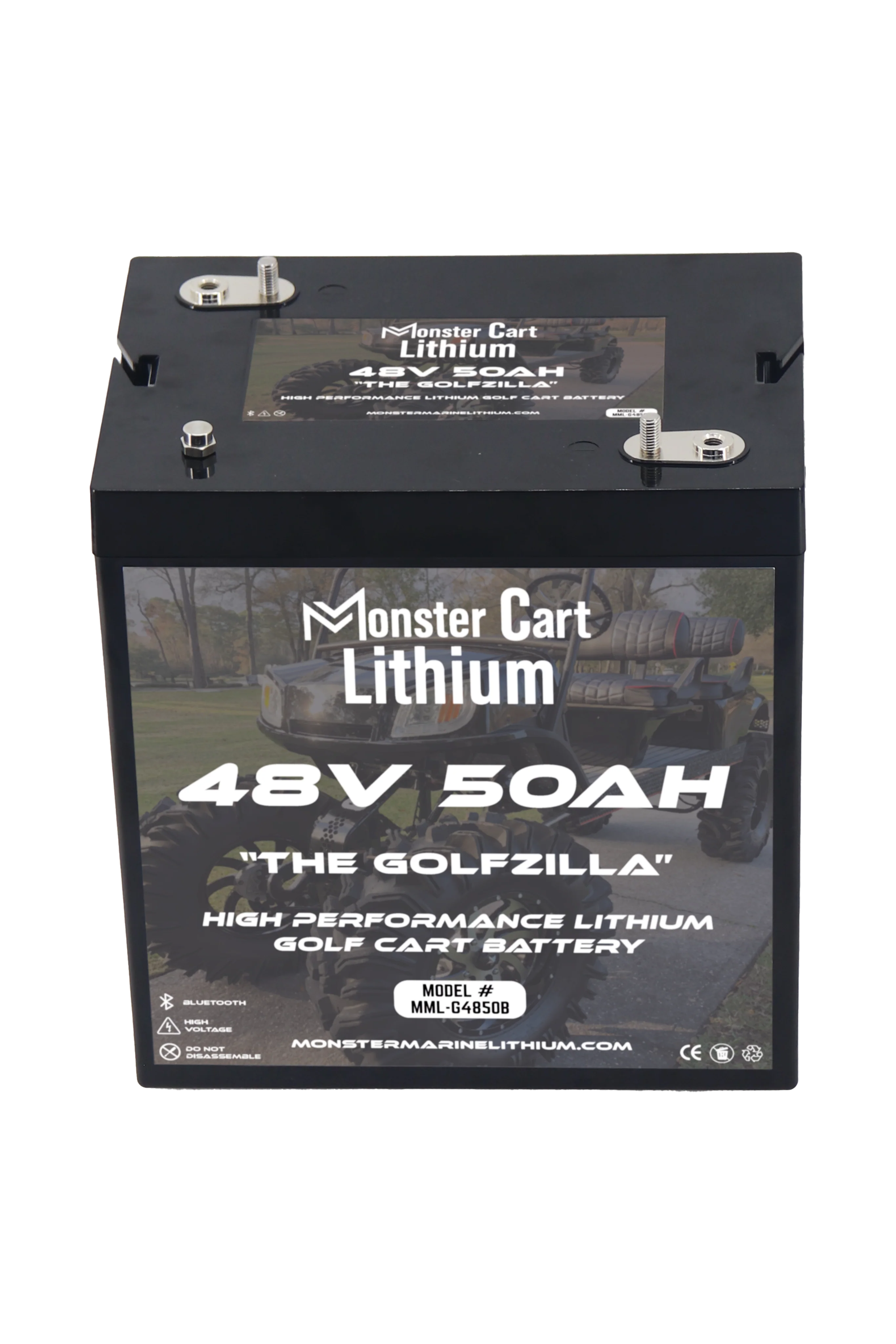48V 50AH - "THE GOLFZILLA" - BLUETOOTH HIGH PERFORMANCE LITHIUM GOLF CART BATTERY - GC2 GROUP - Image 2