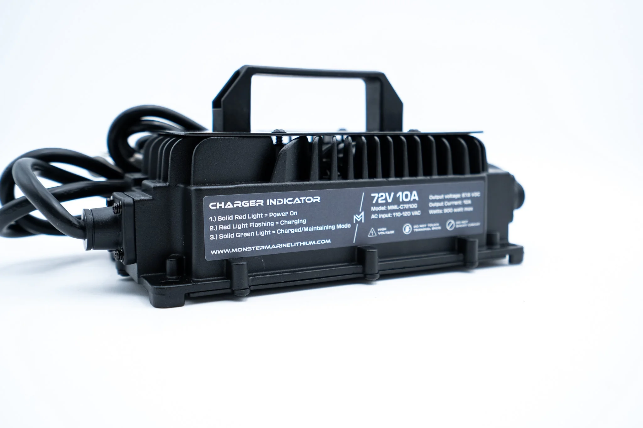 72V 10A GOLF CART LITHIUM BATTERY CHARGER - MMLC7210G - Image 3