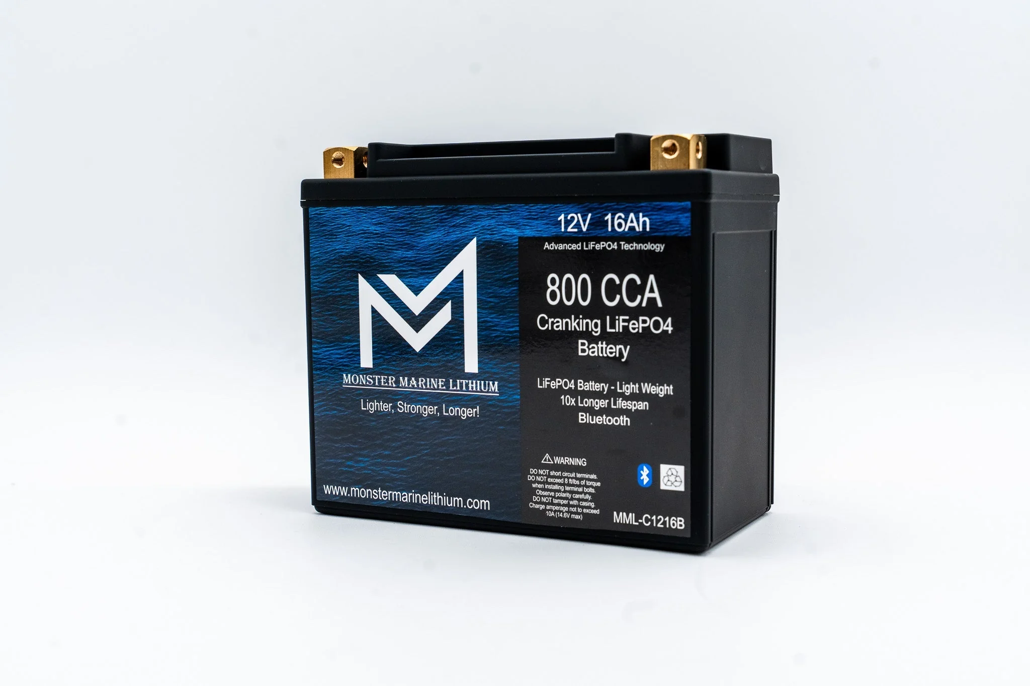 800CCA 12V 16AH Cranking Lithium Battery - BLUETOOTH - Image 2