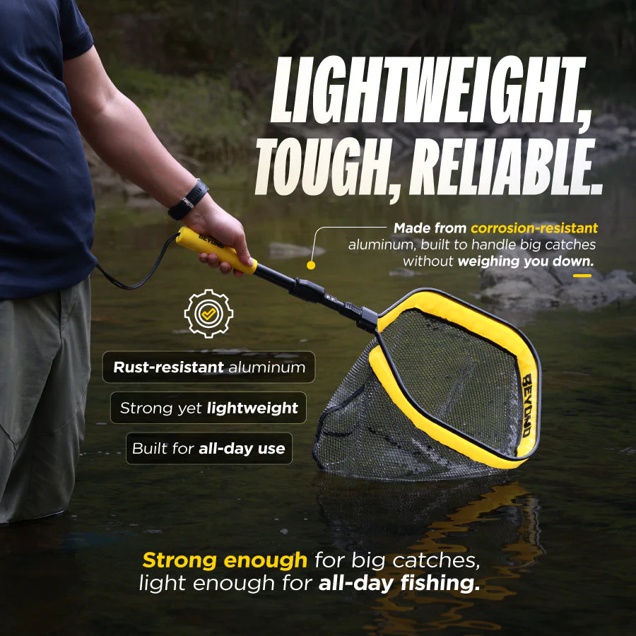 Beyond Braid Floating Fishing Net with Handle - Image 5