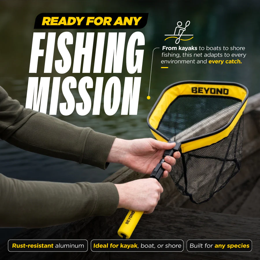 Beyond Braid Floating Fishing Net with Handle - Image 7