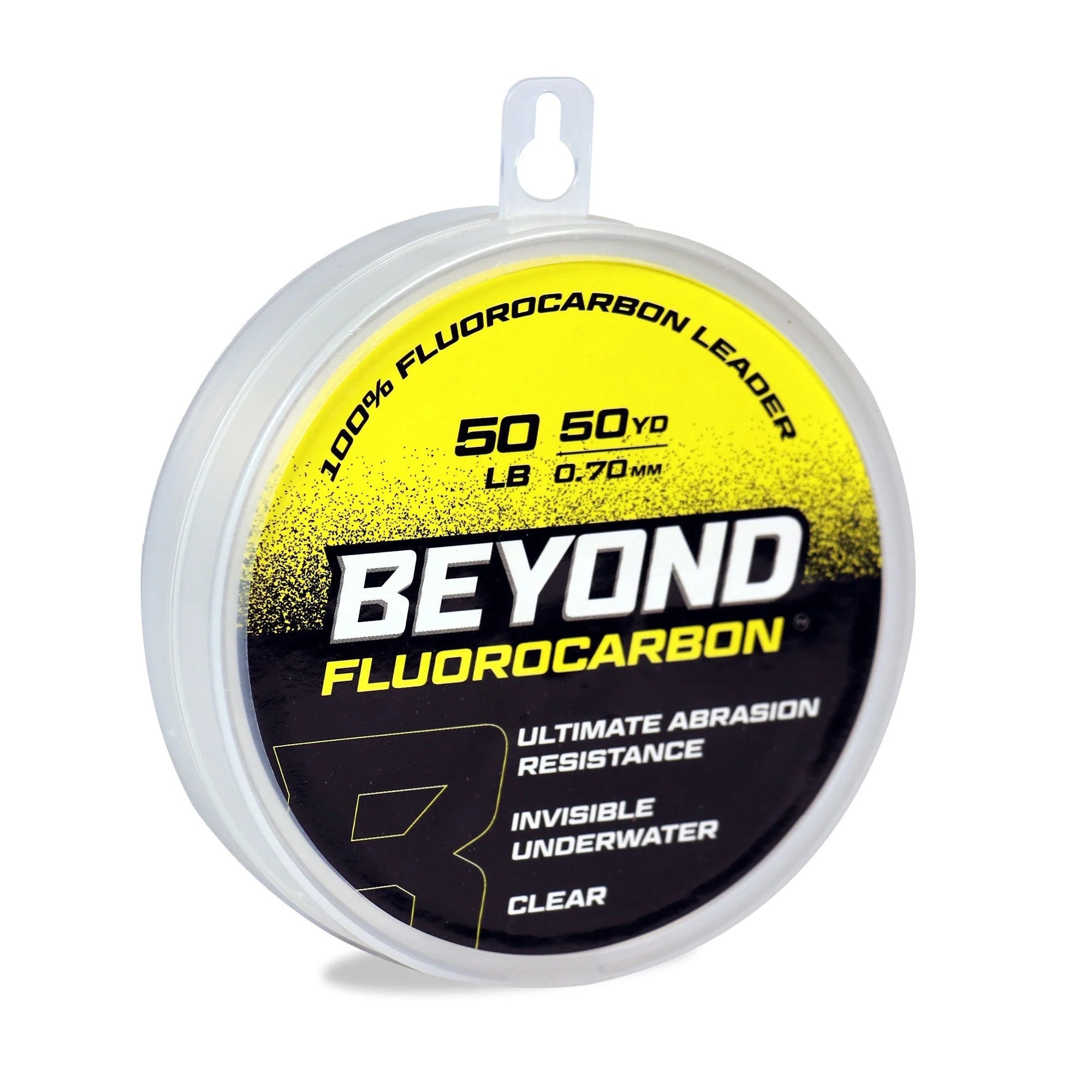 Beyond Fluorocarbon Leader Material 50YD - Pink Or Clear - Image 7
