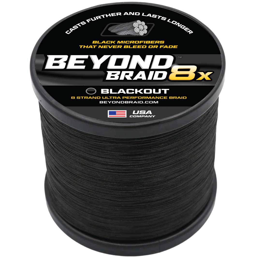 Blackout 8X NO FADE BRAID - Ultra Performance 8 Strand - Image 7