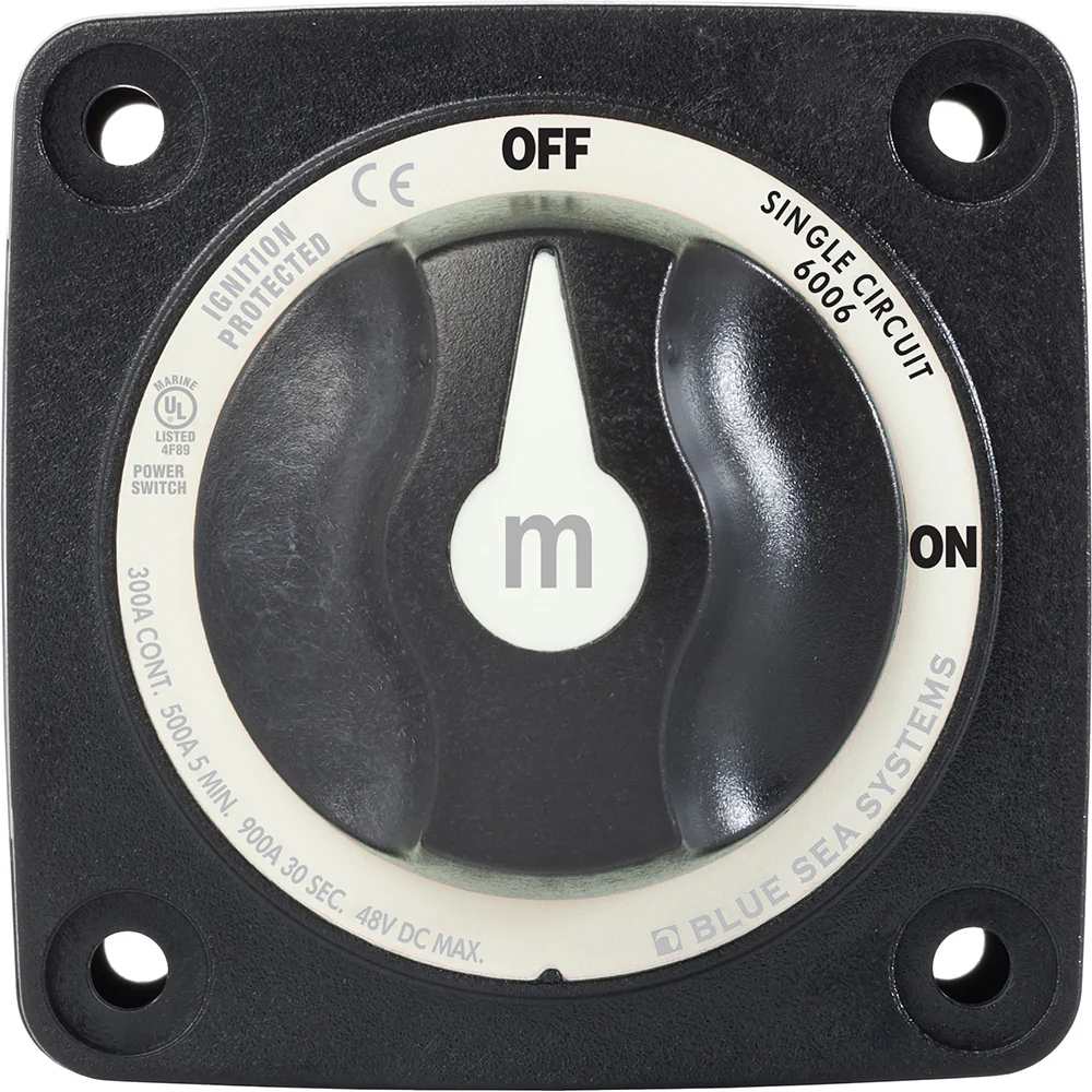 Blue Sea 6006200 Battery Switch Mini ON/OFF - Black [6006200] - Image 5