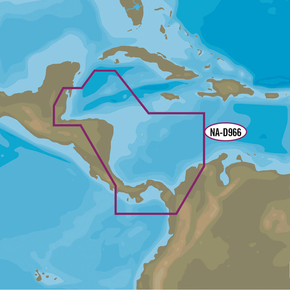 C-MAP 4D NA-D966 - Belize to Panama Local [M-NA-D966-MS]