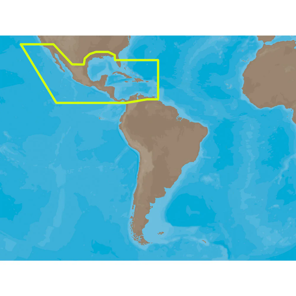 C-MAP MAX NA-M027 - Central America & The Caribbean - SD Card [NA-M027SDCARD]