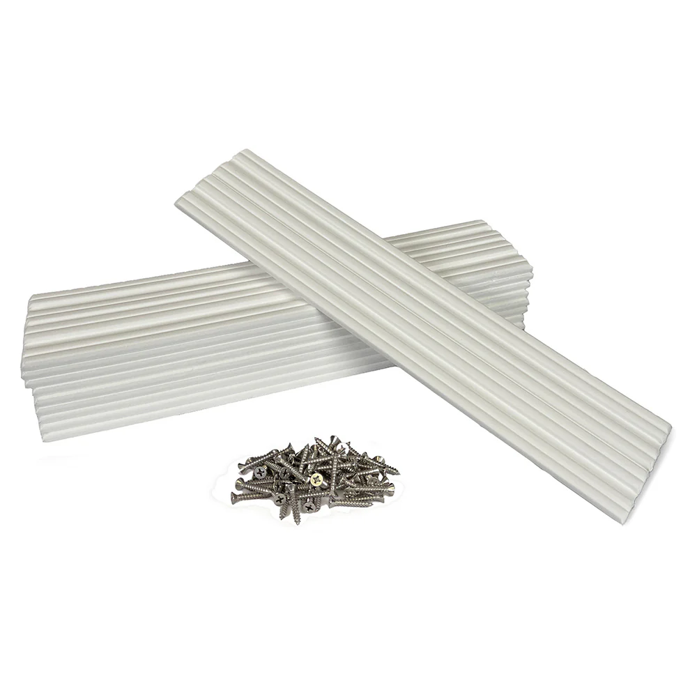 Caliber Marine Slides 3"x15" White *10-Pack [23011]