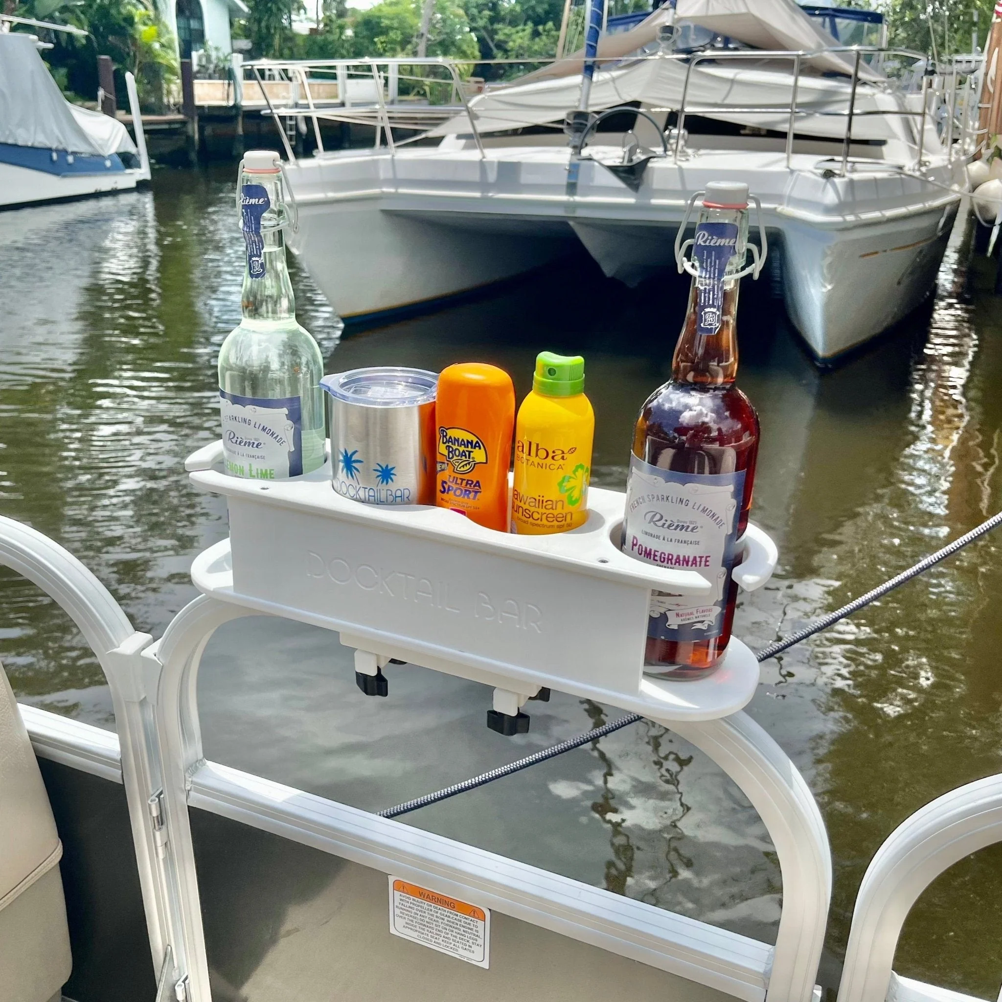 Docktail Pontoon Boat Cup Holder Caddy - Image 2