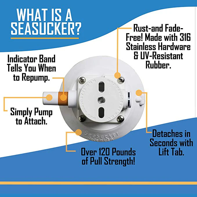 Docktail Butler Table with SeaSucker Vacuum Mounts - Image 11