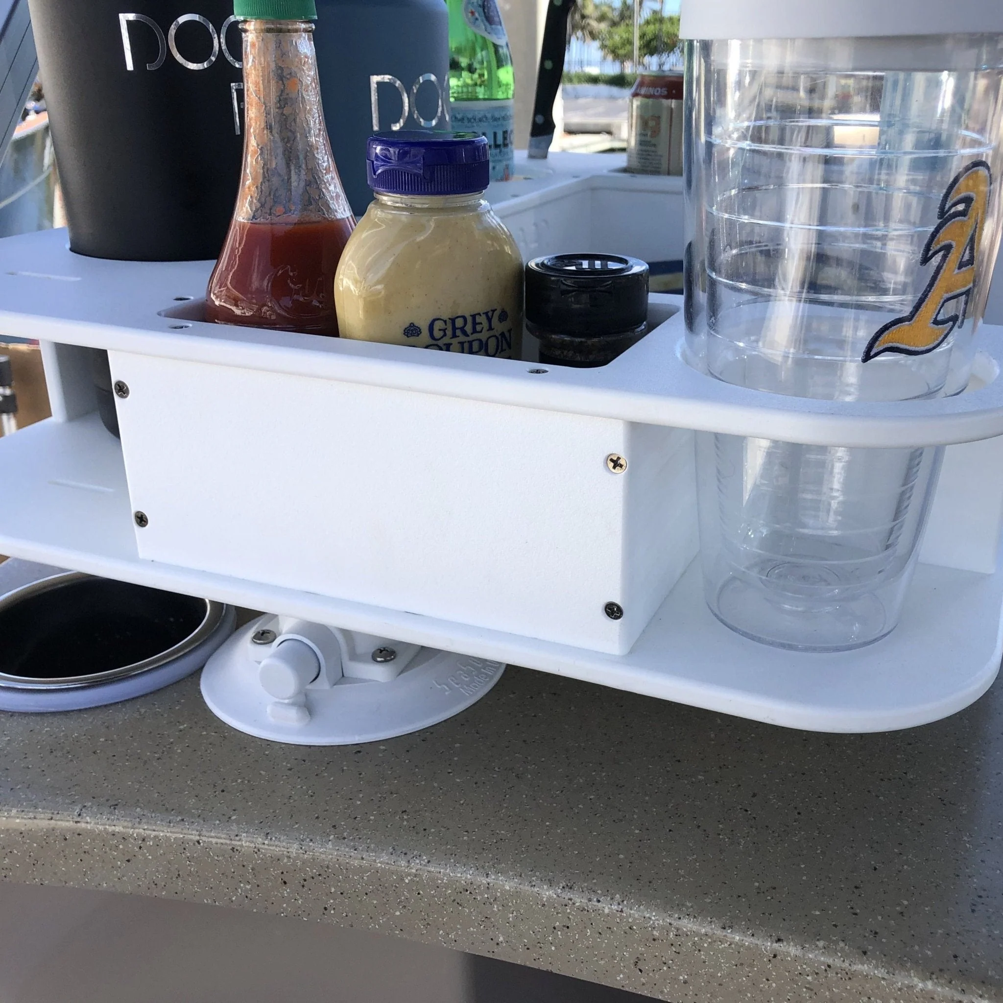 Docktail Butler Table with SeaSucker Vacuum Mounts - Image 7