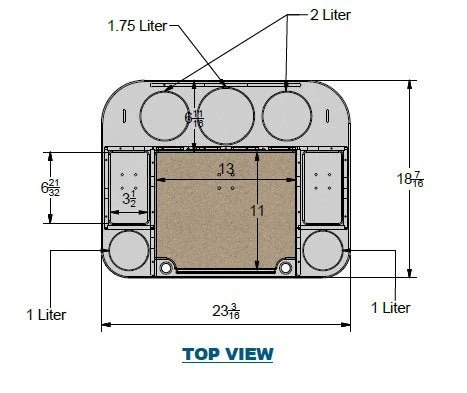 Docktail Butler Table with SeaSucker Vacuum Mounts - Image 9