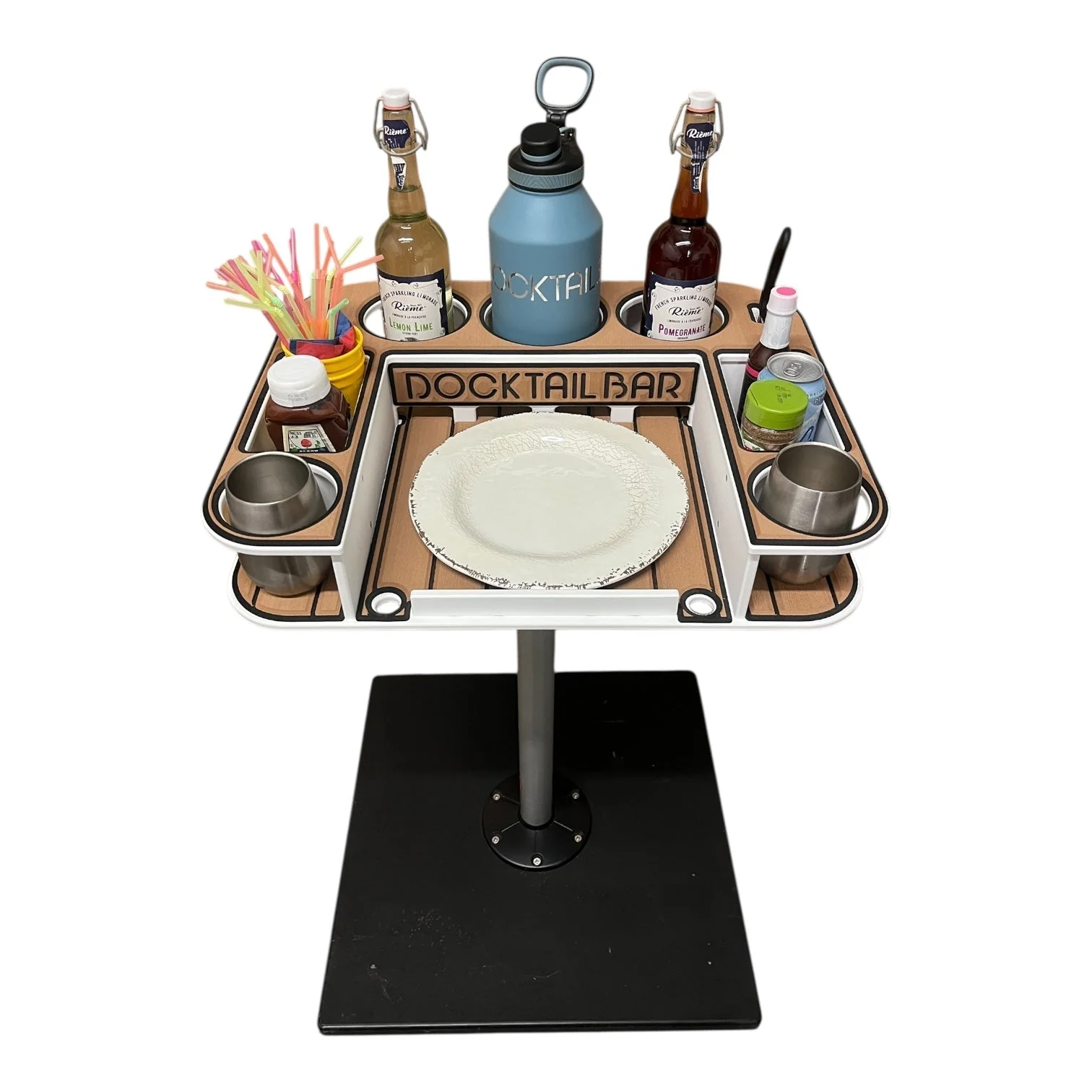 Docktail Butler Pedestal Table Top Replacement - Image 6