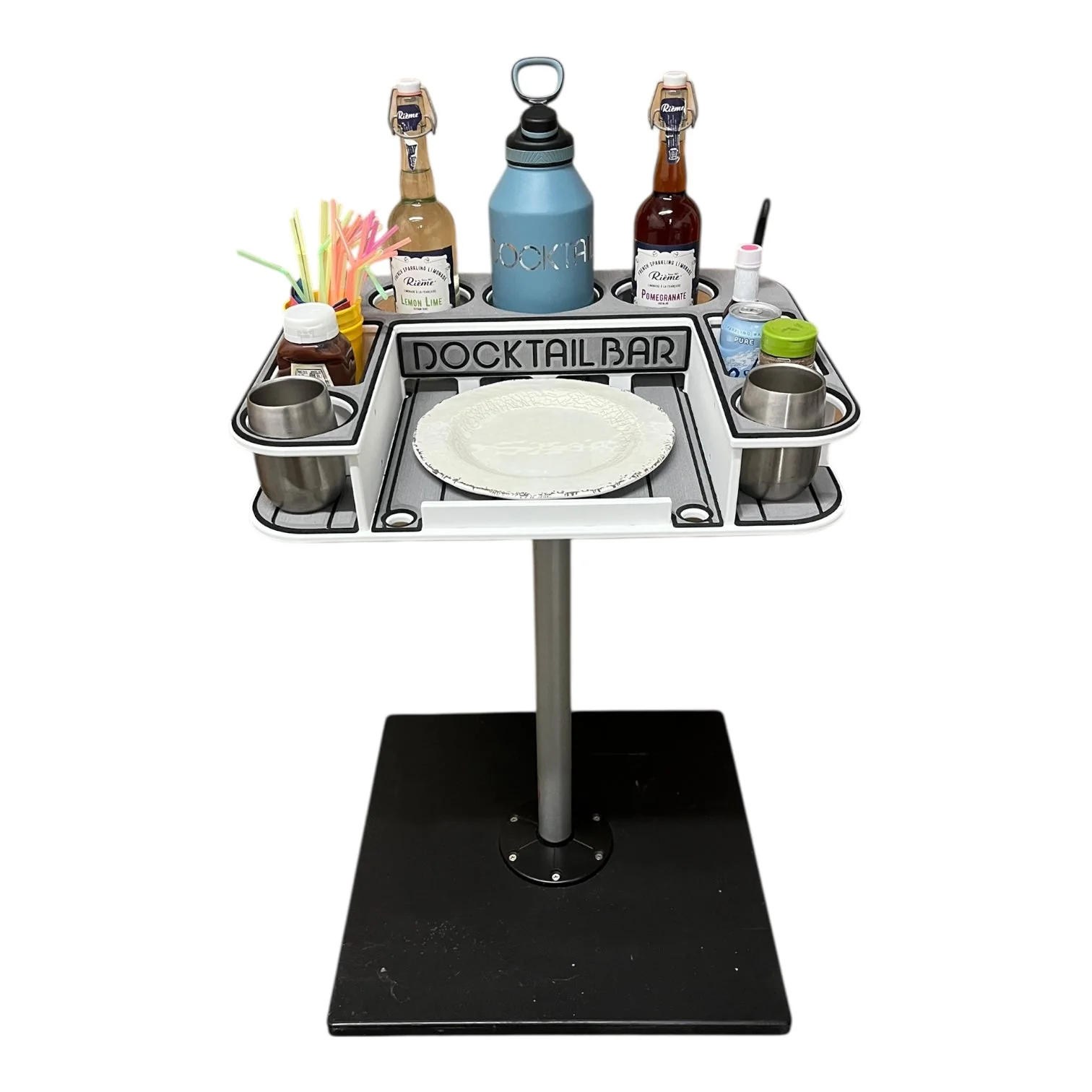 Docktail Butler Pedestal Table Top Replacement - Image 7