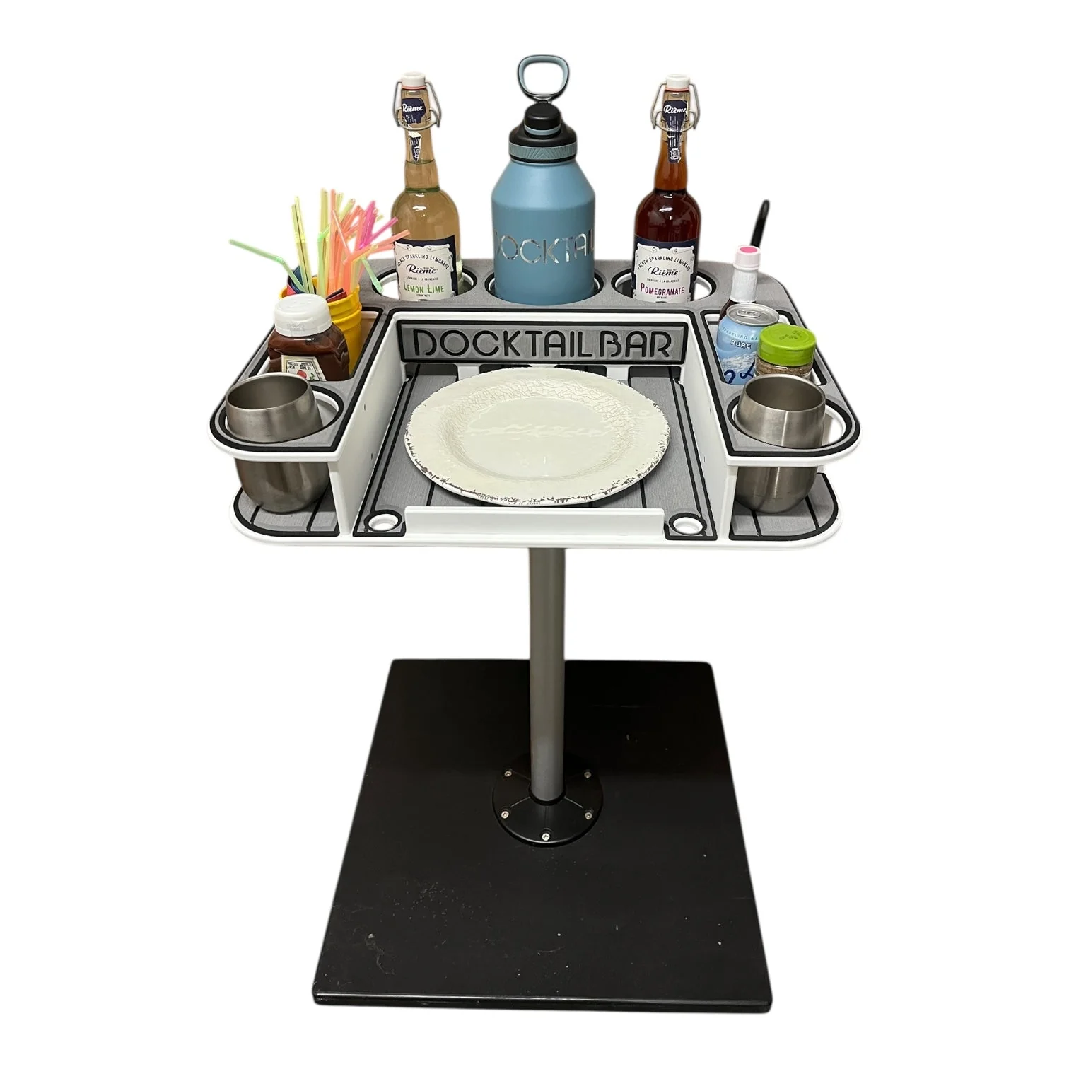 Docktail Butler Pedestal Table Top Replacement - Image 9