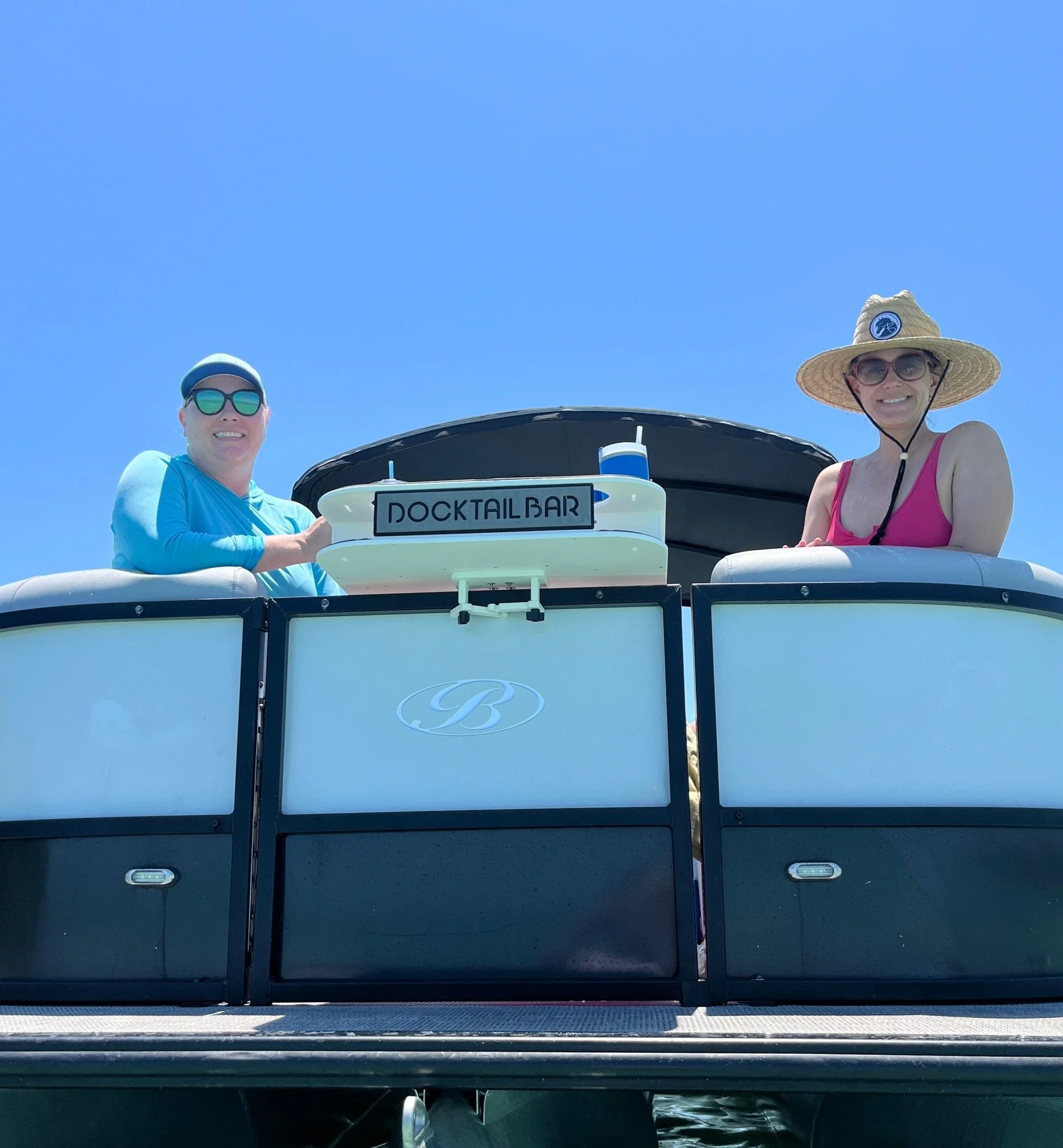 Docktail Butler with Pontoon Rail Mount - Image 5