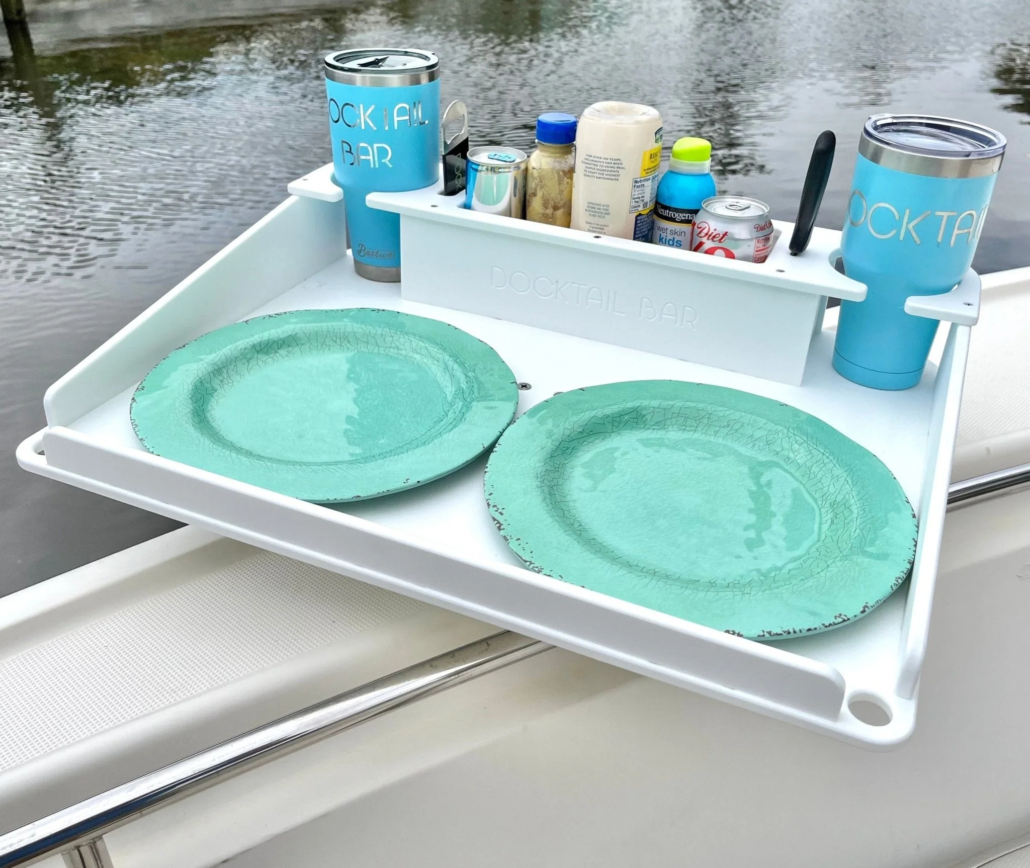 Docktail Utility Table with Rod Holder Mount - Image 10