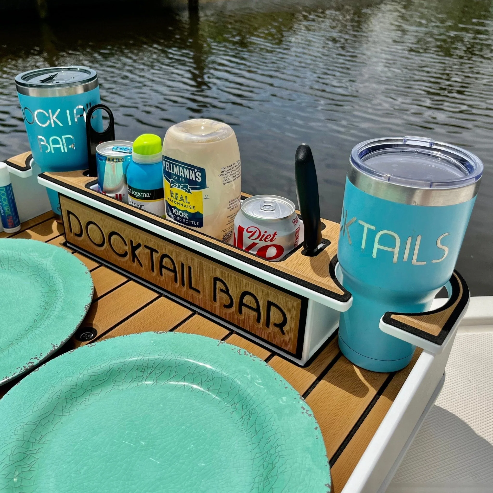 Docktail Utility Table with Rod Holder Mount - Image 17
