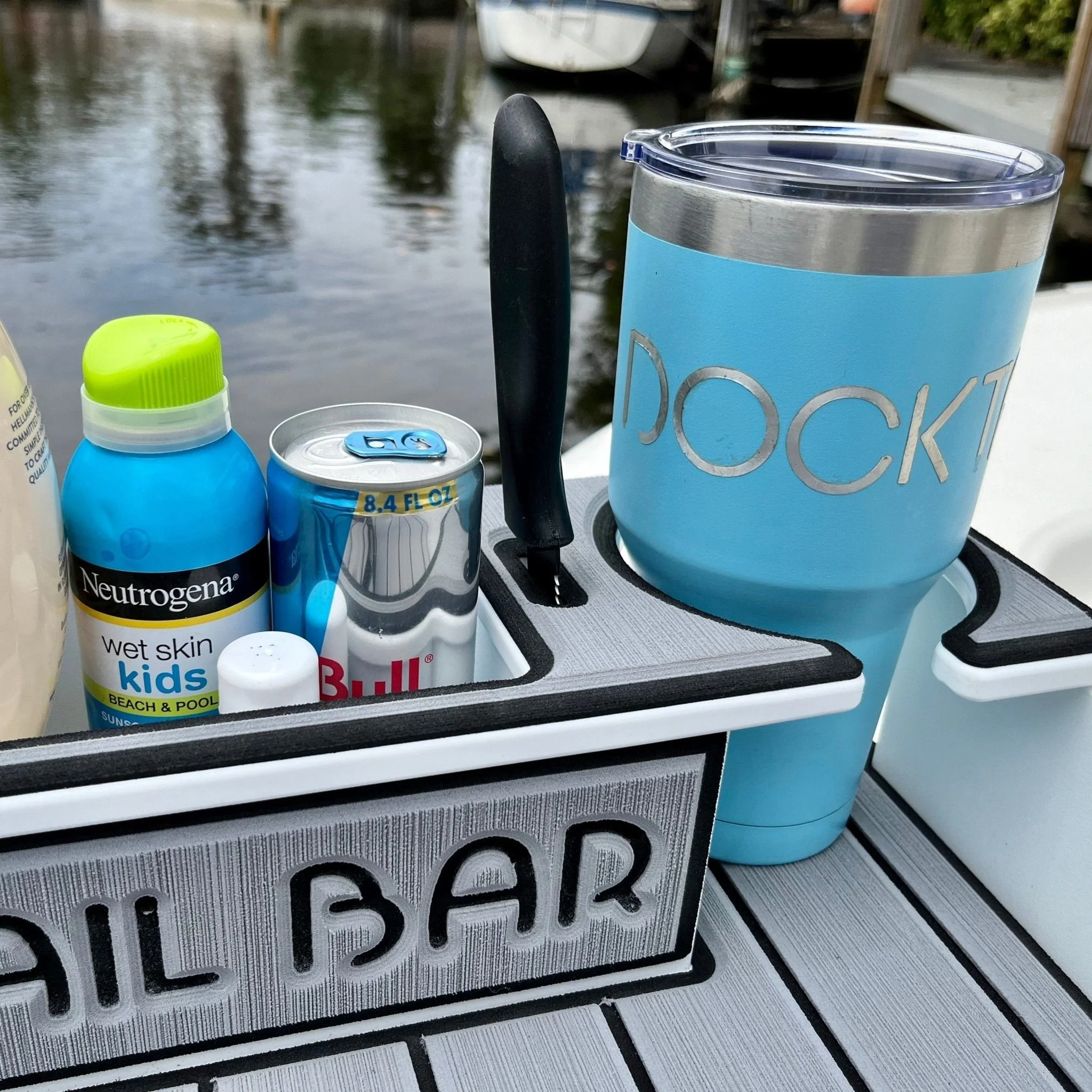 Docktail Utility Table with Rod Holder Mount - Image 19