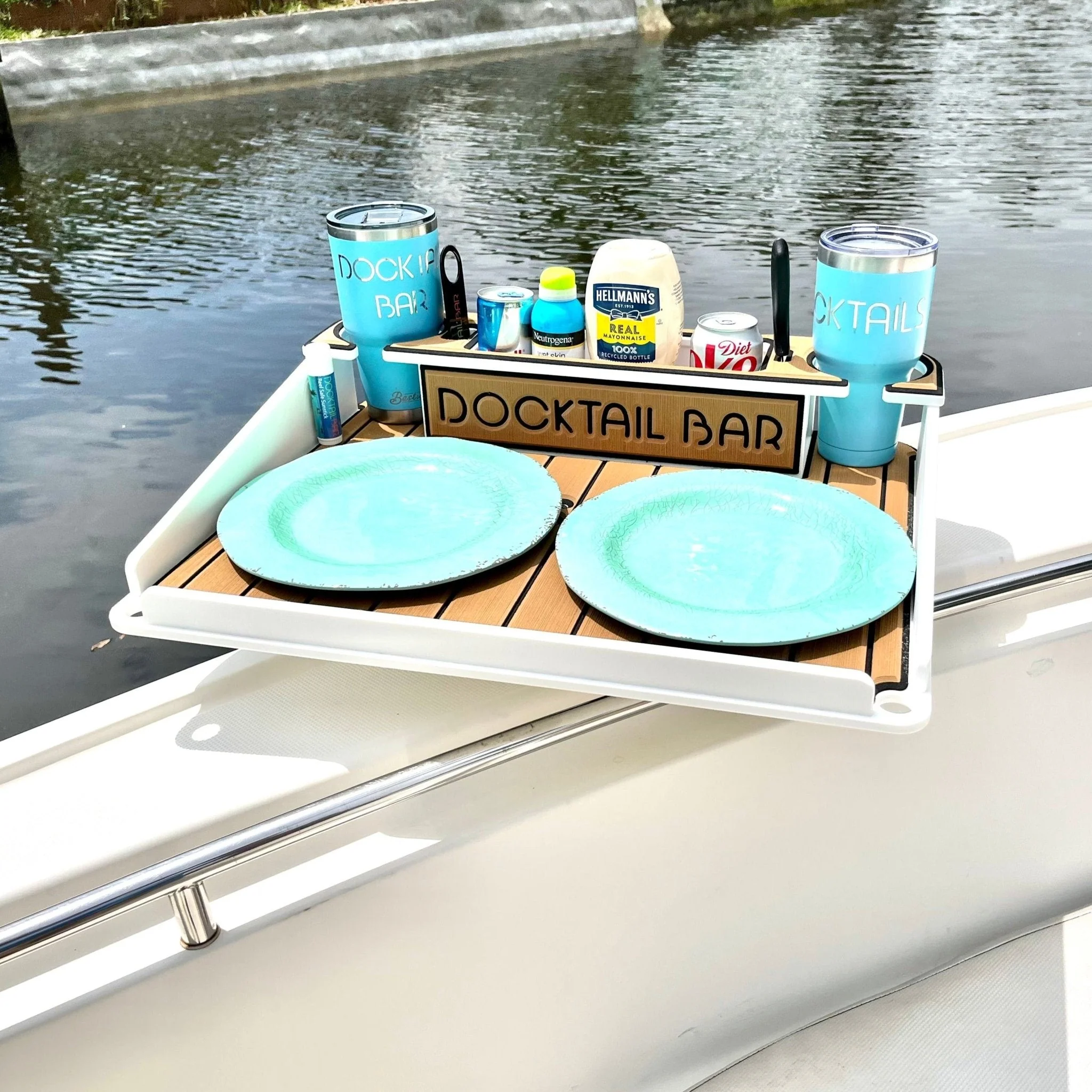 Docktail Utility Table with Rod Holder Mount - Image 20