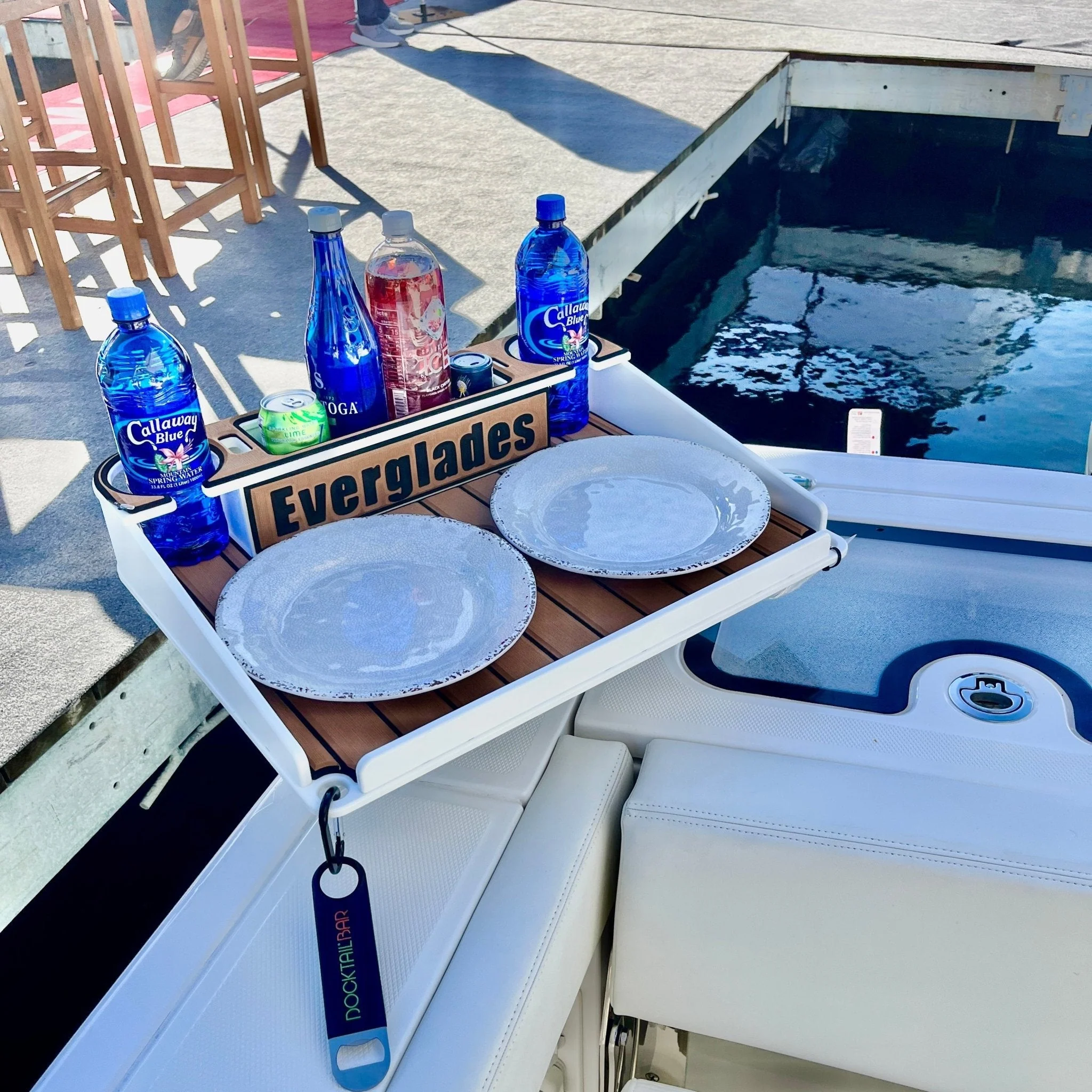 Docktail Utility Table with Rod Holder Mount - Image 23