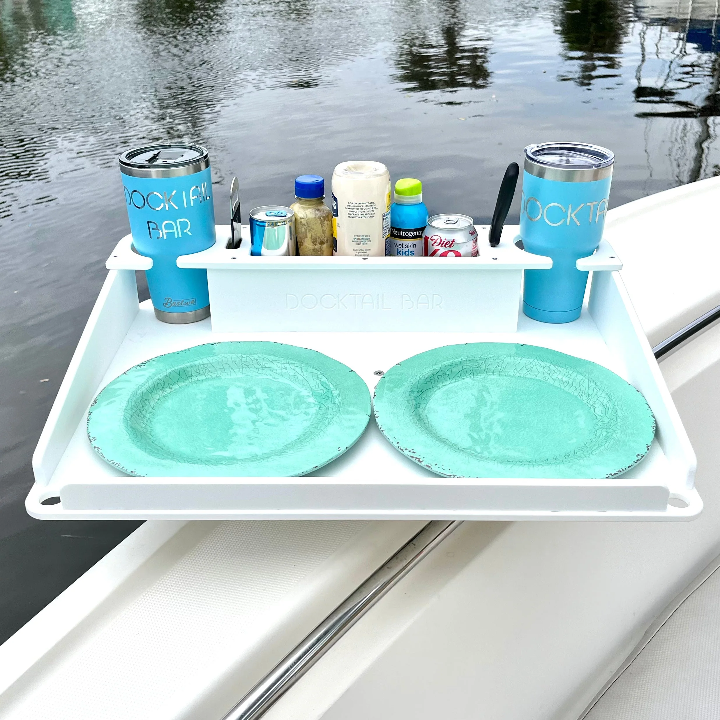 Docktail Utility Table with Rod Holder Mount - Image 25