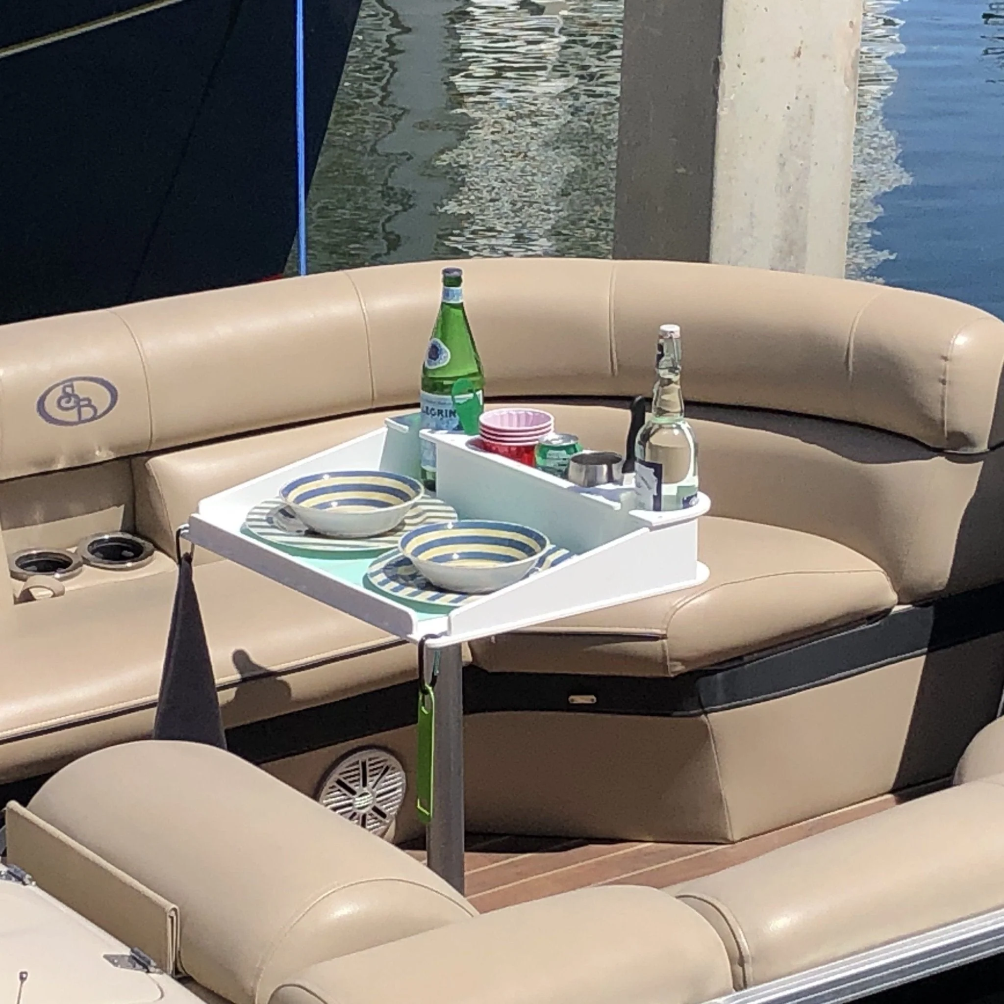 Docktail Utility Pedestal Boat Table - Image 4