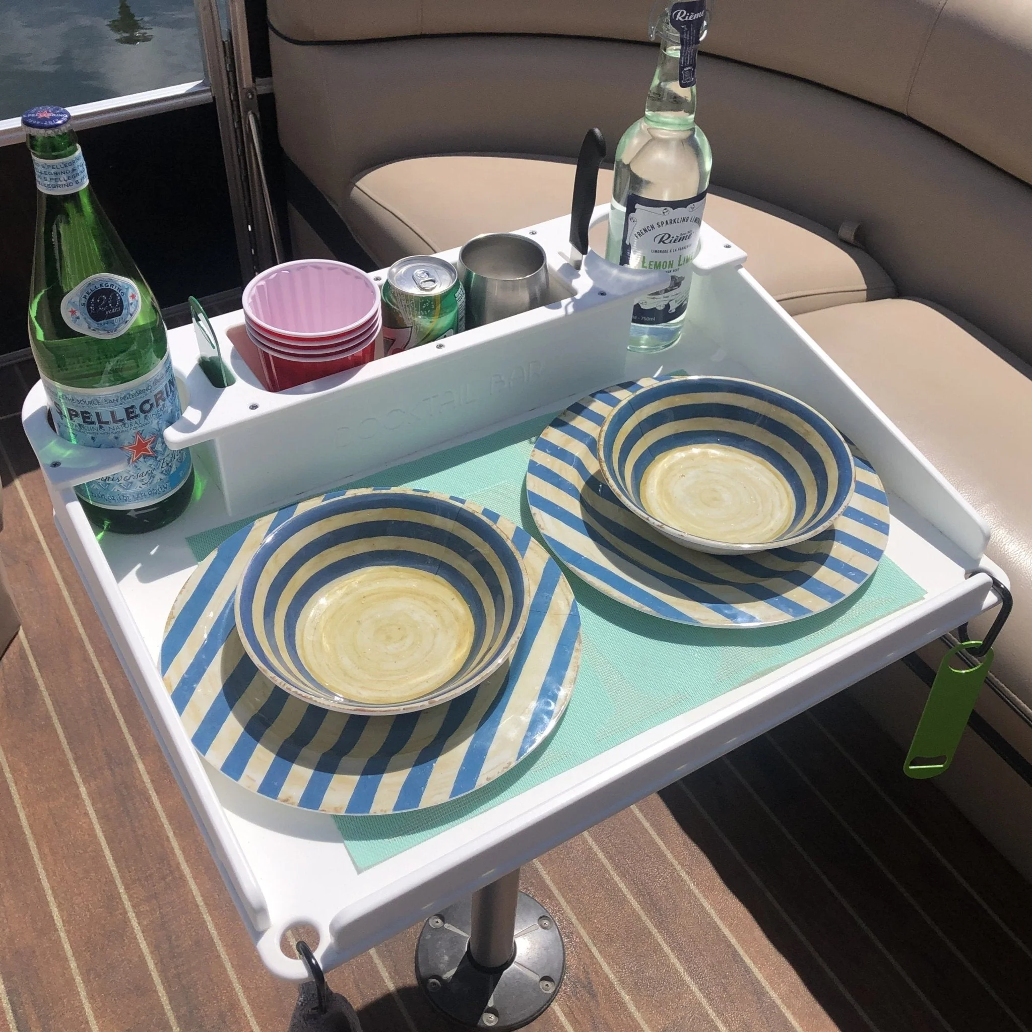 Docktail Utility Pedestal Boat Table - Image 7