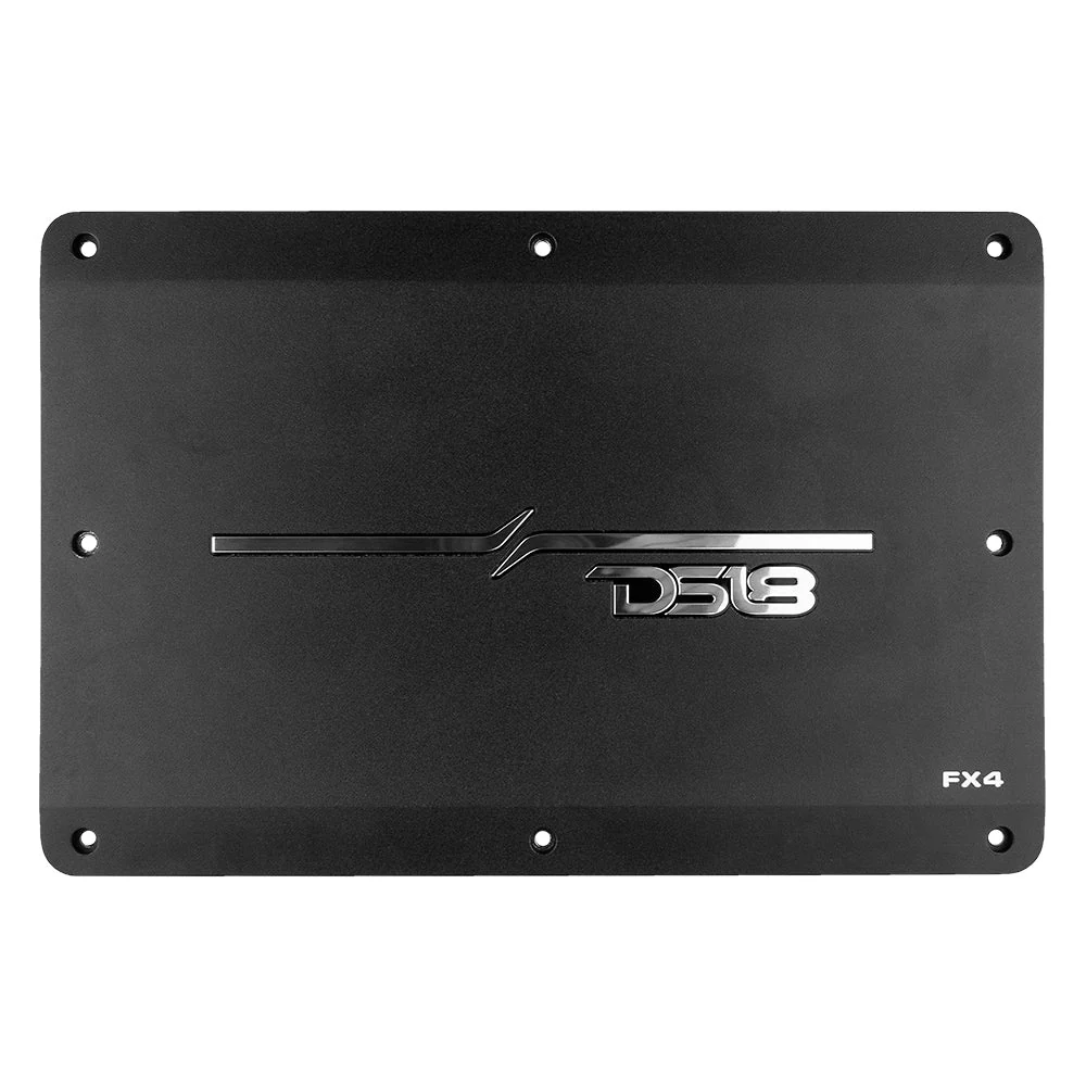 DS18 Flush/Surface Mount 4-Channel Class D Amplifier w/Acrylic Cover - 4x180W RMS @ 4 Ohm [FX4] - Image 4