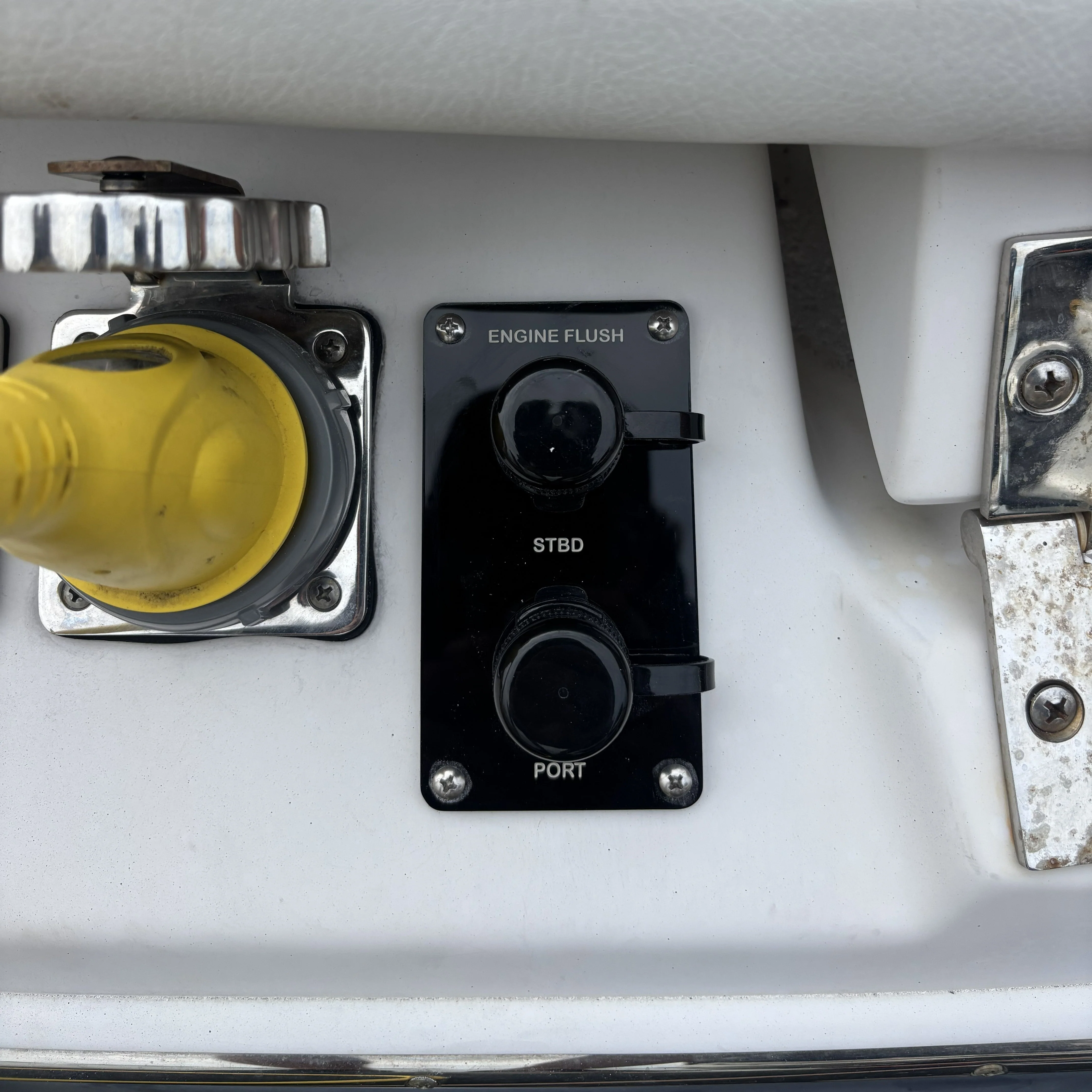 Flush Port Reroute - Black Acrylic - Image 2