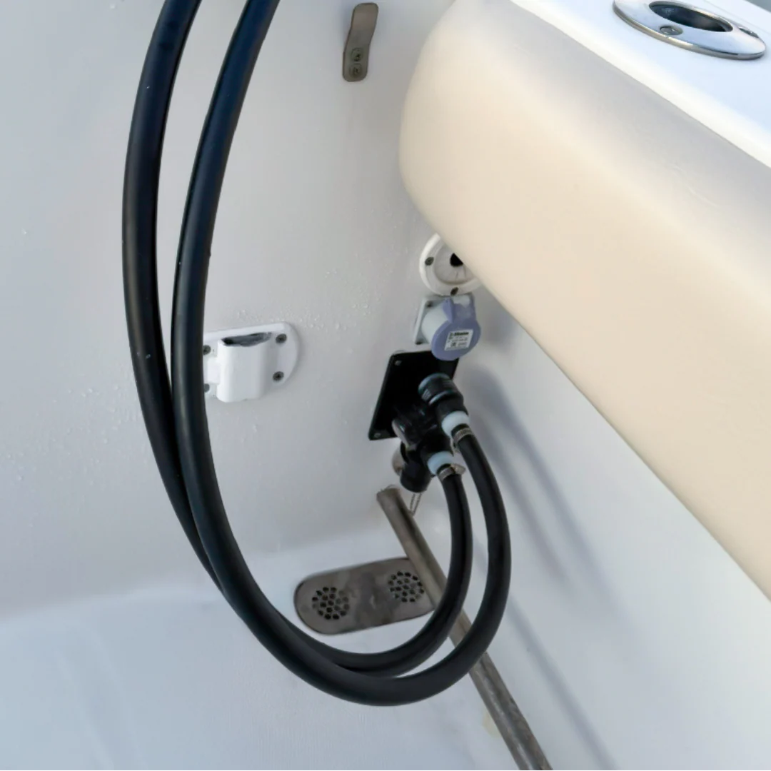 Flush Port Reroute - White Acrylic - Image 5