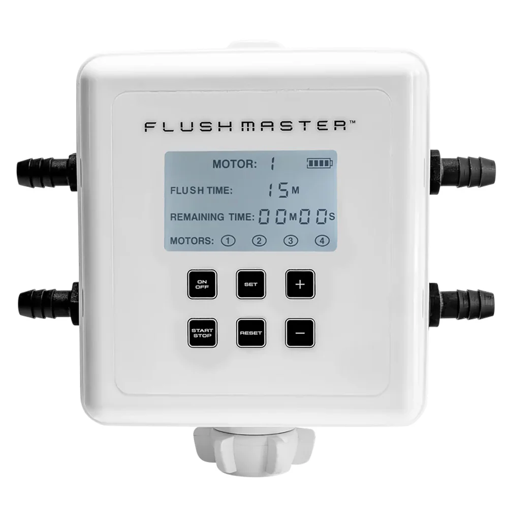 Flushmaster Outboard Flushing System - 4 Outlet w/Four 15' Hose Kits [SM-FM4015]