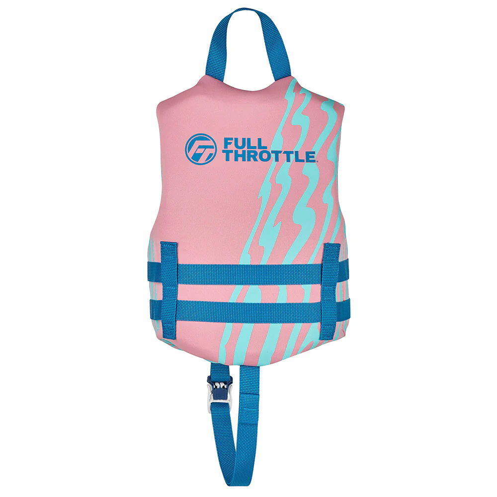 Full Throttle Child Rapid Dry Life Jacket - Pink [142100-105-001-26] - Image 2