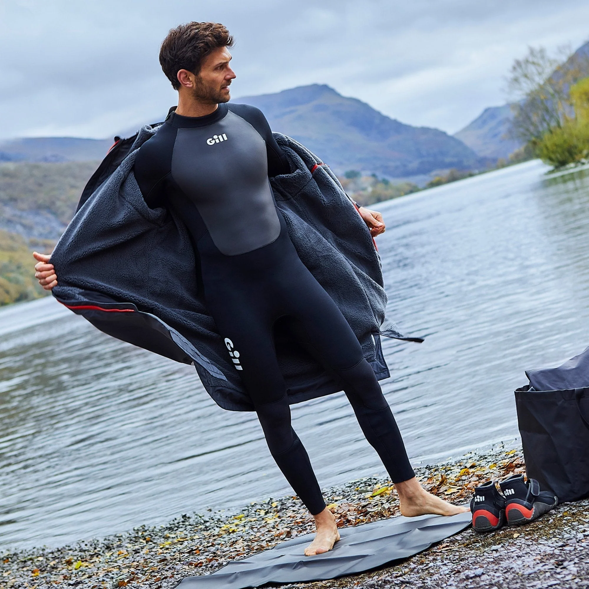 Gill Men's Pursuit Wetsuit 4/3mm Back Zip - Image 8
