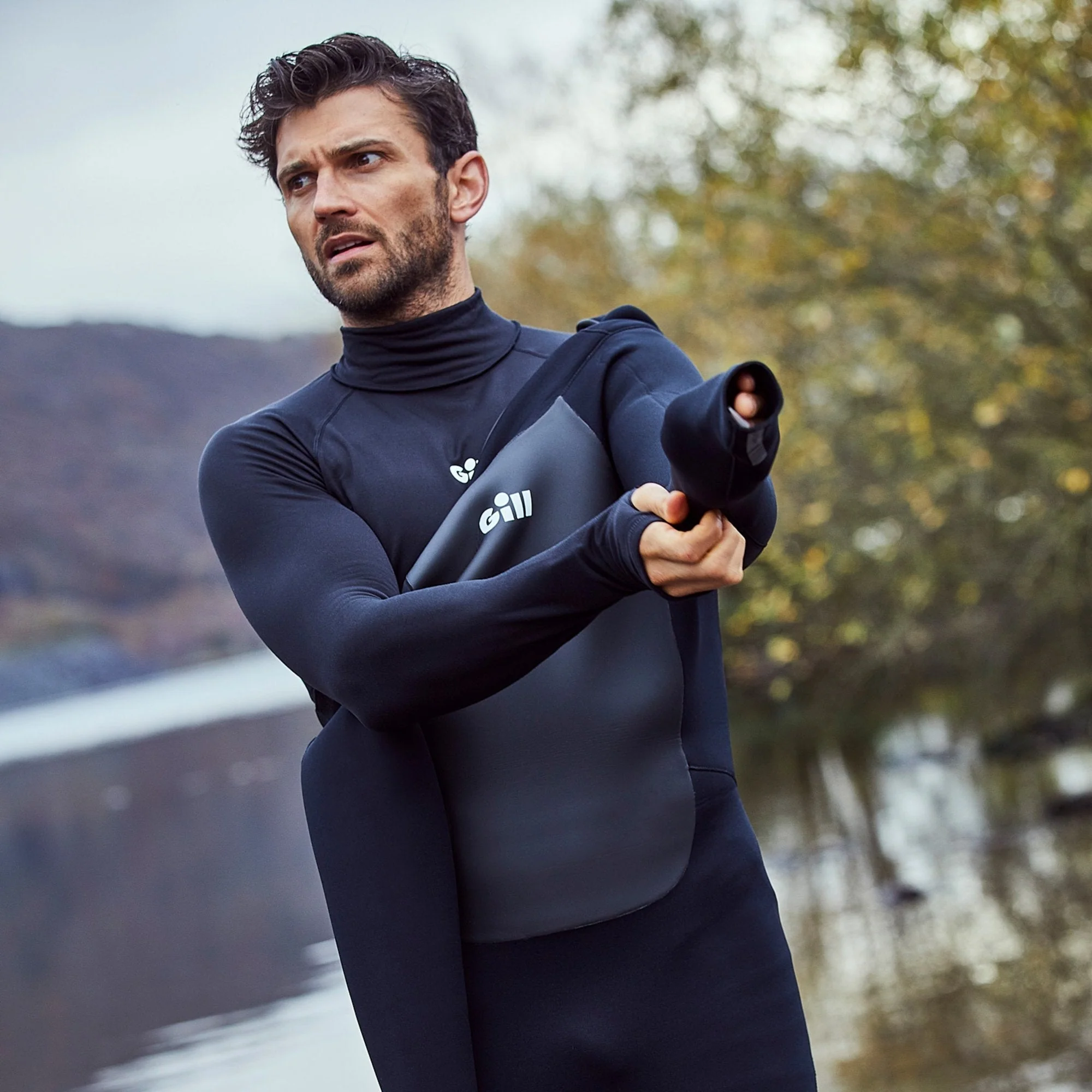 Gill Men's Pursuit Wetsuit 4/3mm Back Zip - Image 9