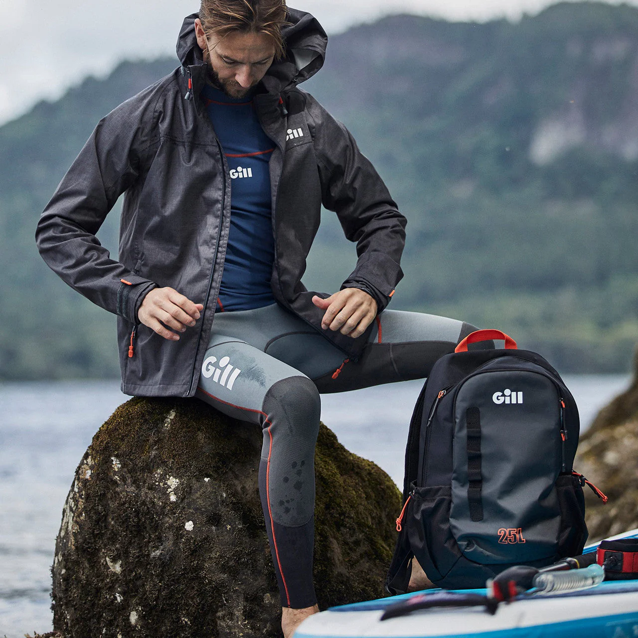 Gill Tarp Barrel Bag 60L - Image 8