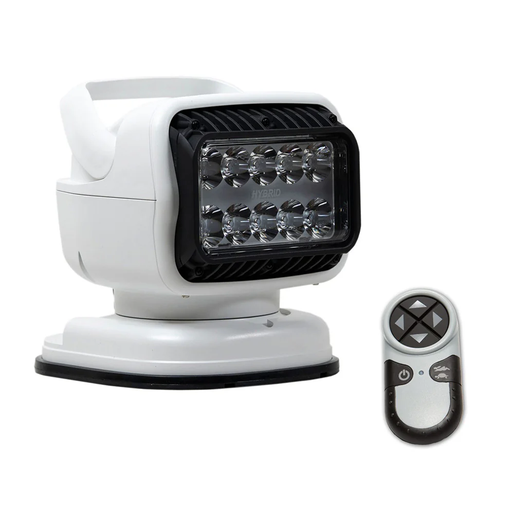 Golight GT Series LED Hybrid Portable Light w/Magnetic Shoe Mount Handheld Wireless Remote - 12V - White [79018GT]