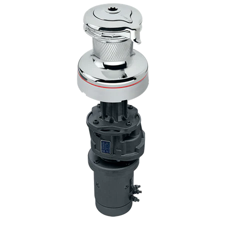 Harken #70 2 Speed Electric Self-Tailing Radial Winch - All Chrome