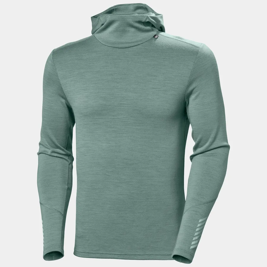 Helly Hansen Men's LIFA® Merino Midweight 2-in-1 Base Layer Hoodie - Image 10