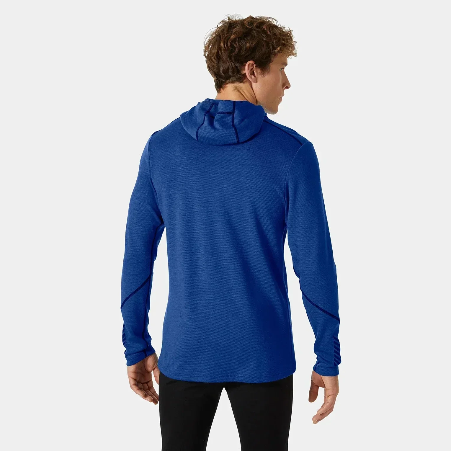 Helly Hansen Men's LIFA® Merino Midweight 2-in-1 Base Layer Hoodie - Image 6