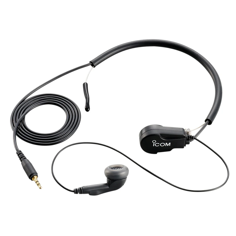 Icom Earphone w/Throat Mic Headset f/IC-M72, IC-M88  IC-GM1600 [HS97]