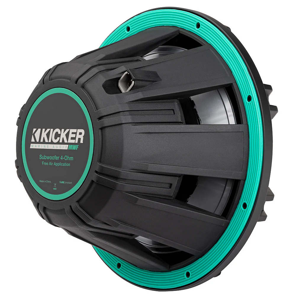 KICKER 12" Premium Marine Subwoofer f/Free-Air Applications - 4-Ohm [51MWF124] - Image 3