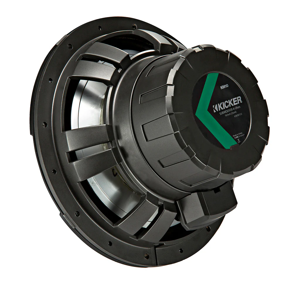 KICKER KM12 12" Weather-Proof Subwoofer f/Enclosures - 4-Ohm [45KM124] - Image 4