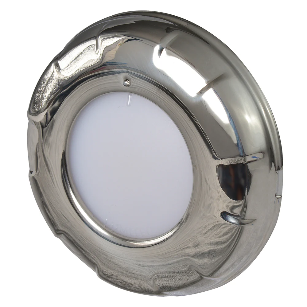 Lumitec Aurora - LED Dome Light - Polished SS Finish - 2-Color White/Red Dimming [101139] - Image 3
