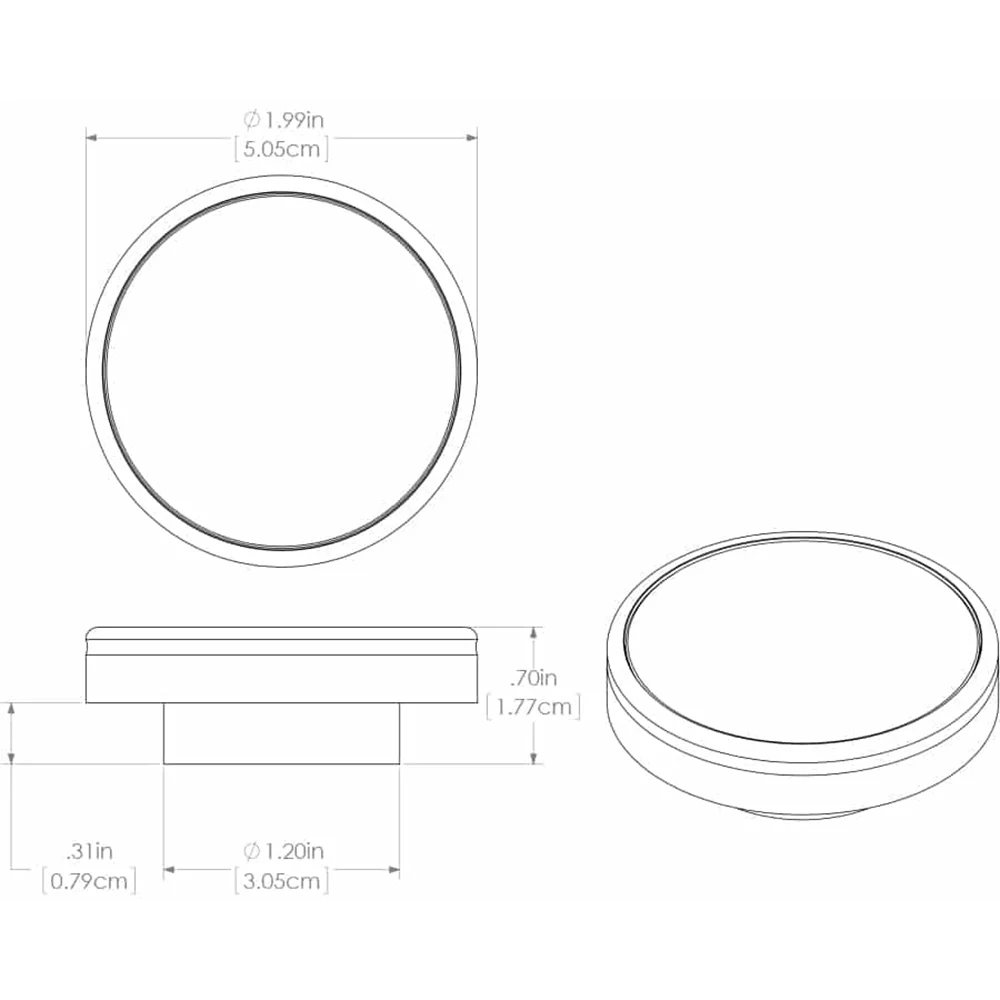 Lumitec Halo - Flush Mount Down Light - White Finish - White Non-Dimming [112823] - Image 4