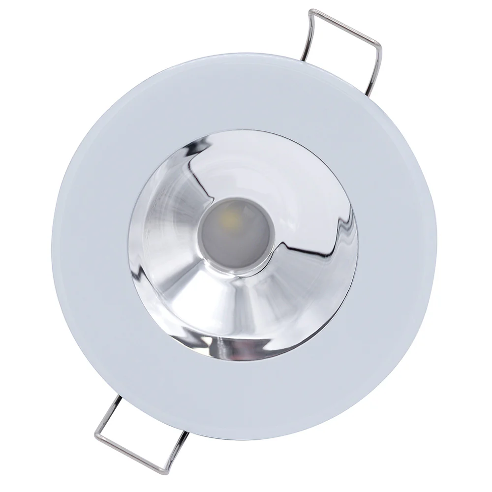 Lumitec Illusion Flush Mount LED Down Light - White - Non-Dimming - White Housing - Chrome Reflector [117133] - Image 2