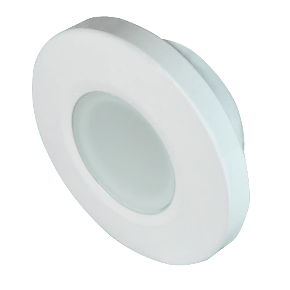 Lumitec Orbit Flush Mount Down Light - Blue Non-Dimming, Red Non-Dimming  White Dimming w/White Housing [112528] - Image 3