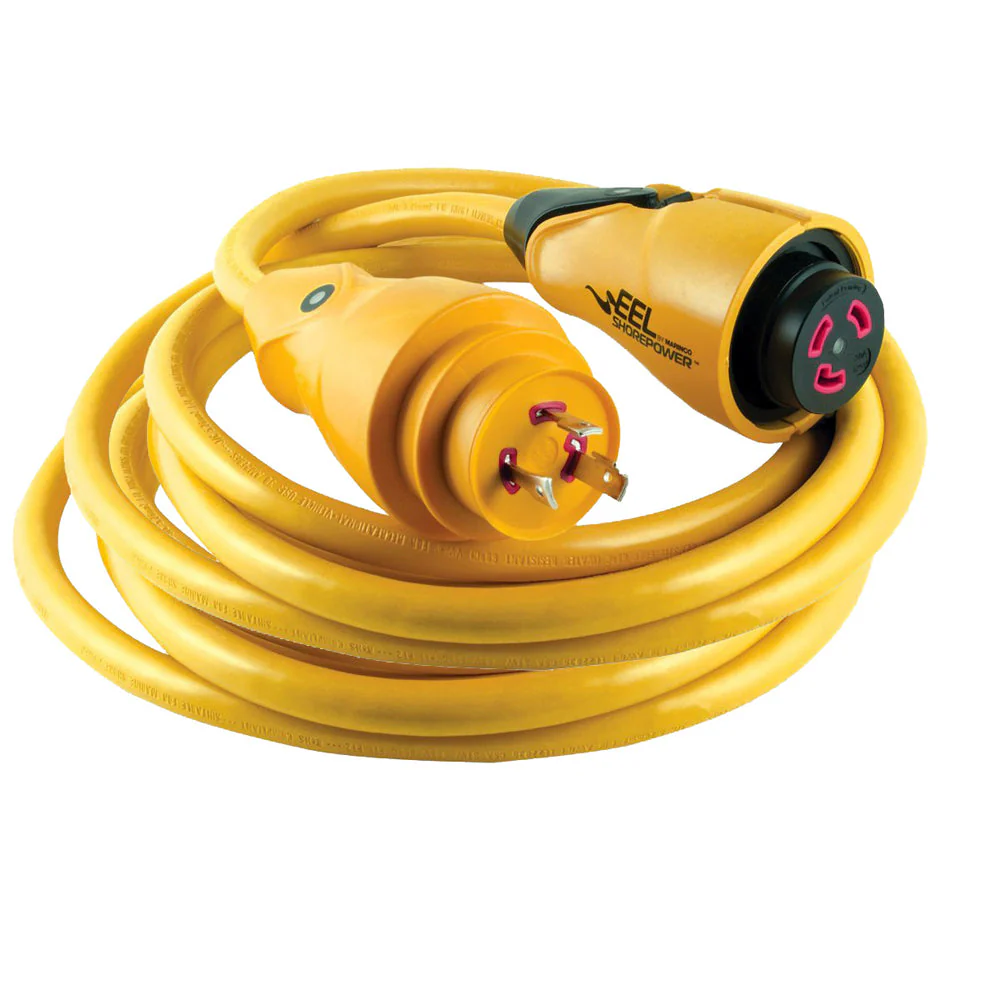 Marinco CS30-25 EEL 30A 125V Shore Power Cordset - 25' - Yellow [CS30-25]