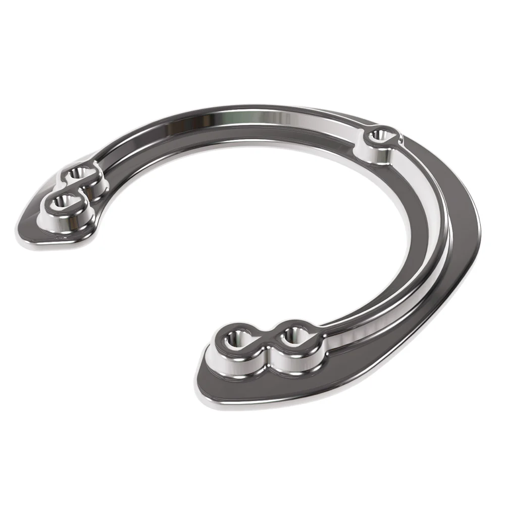 Mate Series Stainless Steel Rod  Cup Holder Threaded Backing Plate [CBPT] - Image 2