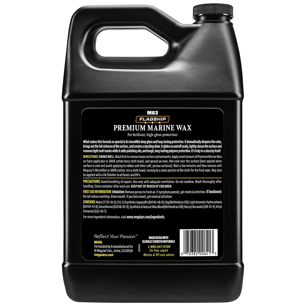 Meguiar's Flagship Premium Marine Wax - 1 Gallon [M6301] - Image 2