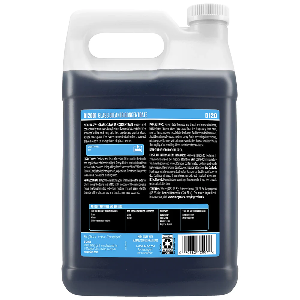 Meguiar's Glass Cleaner Concentrate - 1 Gallon [D12001] - Image 2